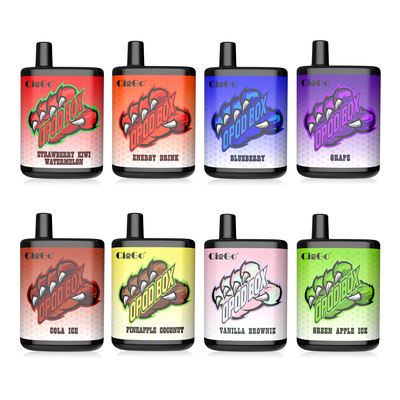 CigGo Opod 4800 Puffs Disposable Vape Box 8 Flavors Rechargeable E Cigarette Vaper